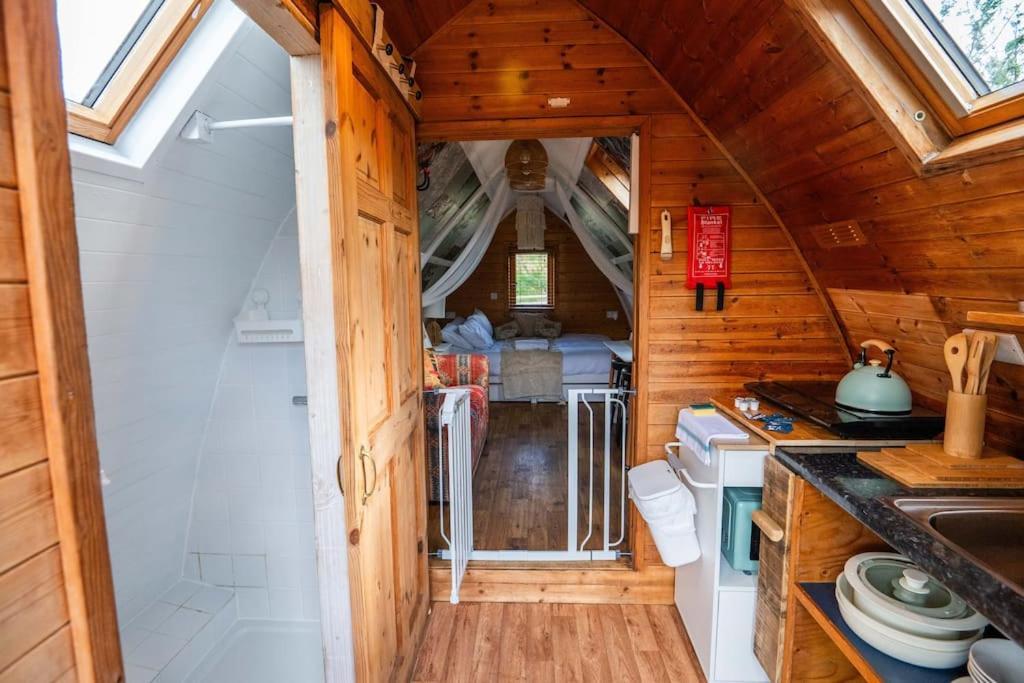 Robin Nest - Cosy Shepherd'S Hut Hideaway 卡林顿 外观 照片