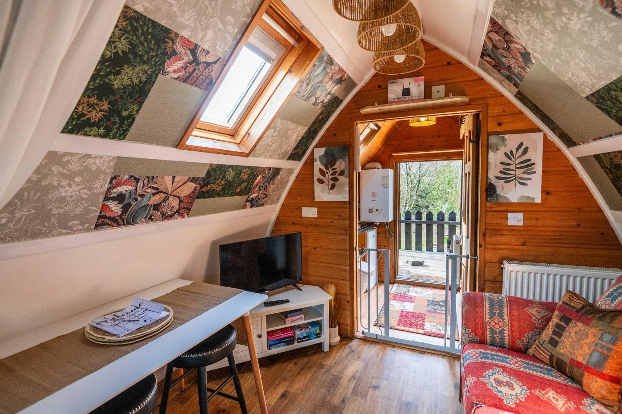 Robin Nest - Cosy Shepherd'S Hut Hideaway 卡林顿 外观 照片